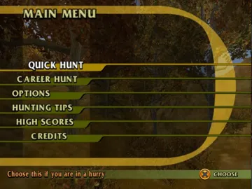 Cabela's Deer Hunt - 2004 Season screen shot title